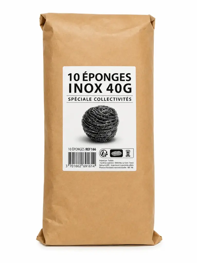 BOULE INOX 40G X10