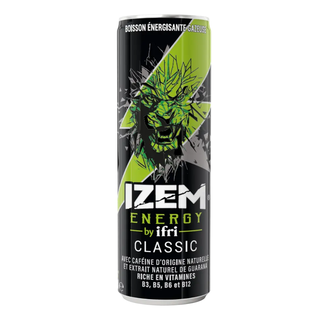 IZEM ENERGY CLASSIQUE CAN 25CL X12