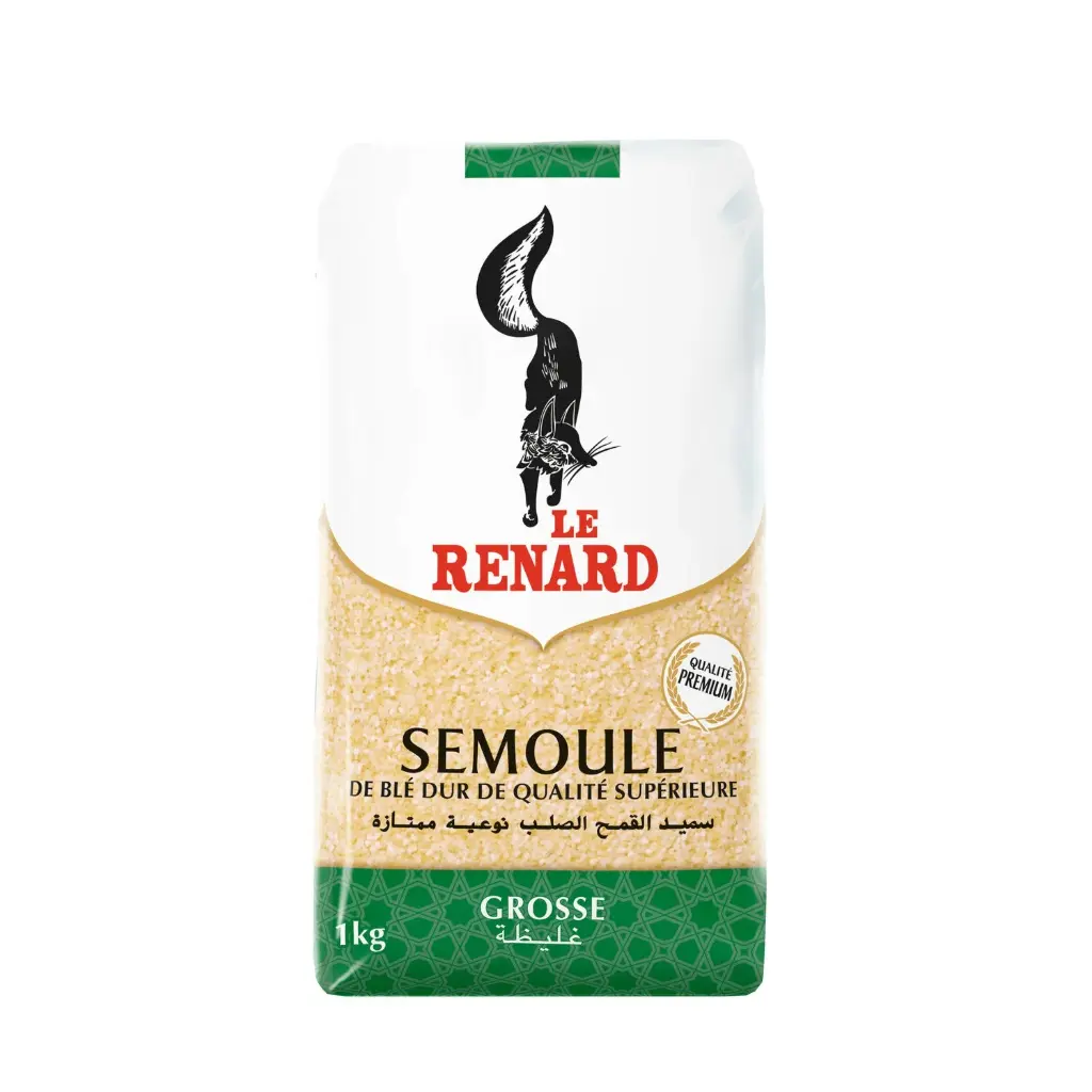 SEMOULE DE BLE GROSSE 1KG RENARD 1KG*10