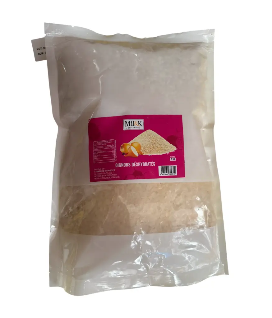 OIGNONS BLANC DESHYDRATES 1KG MILK (C10)