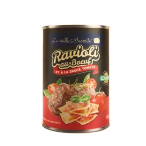 LA VIEILLE MARMITE RAVIOLI AU BOEUF SAUCE TOMATE 800G