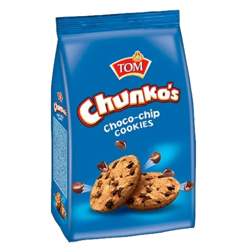 CHUNKO'S CHOCO COOKIES 80G TOM