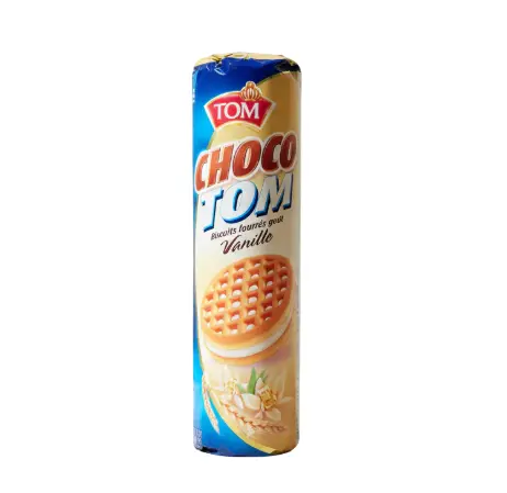 BISCUITS A LA VANILLE 190G CHOCO TOM