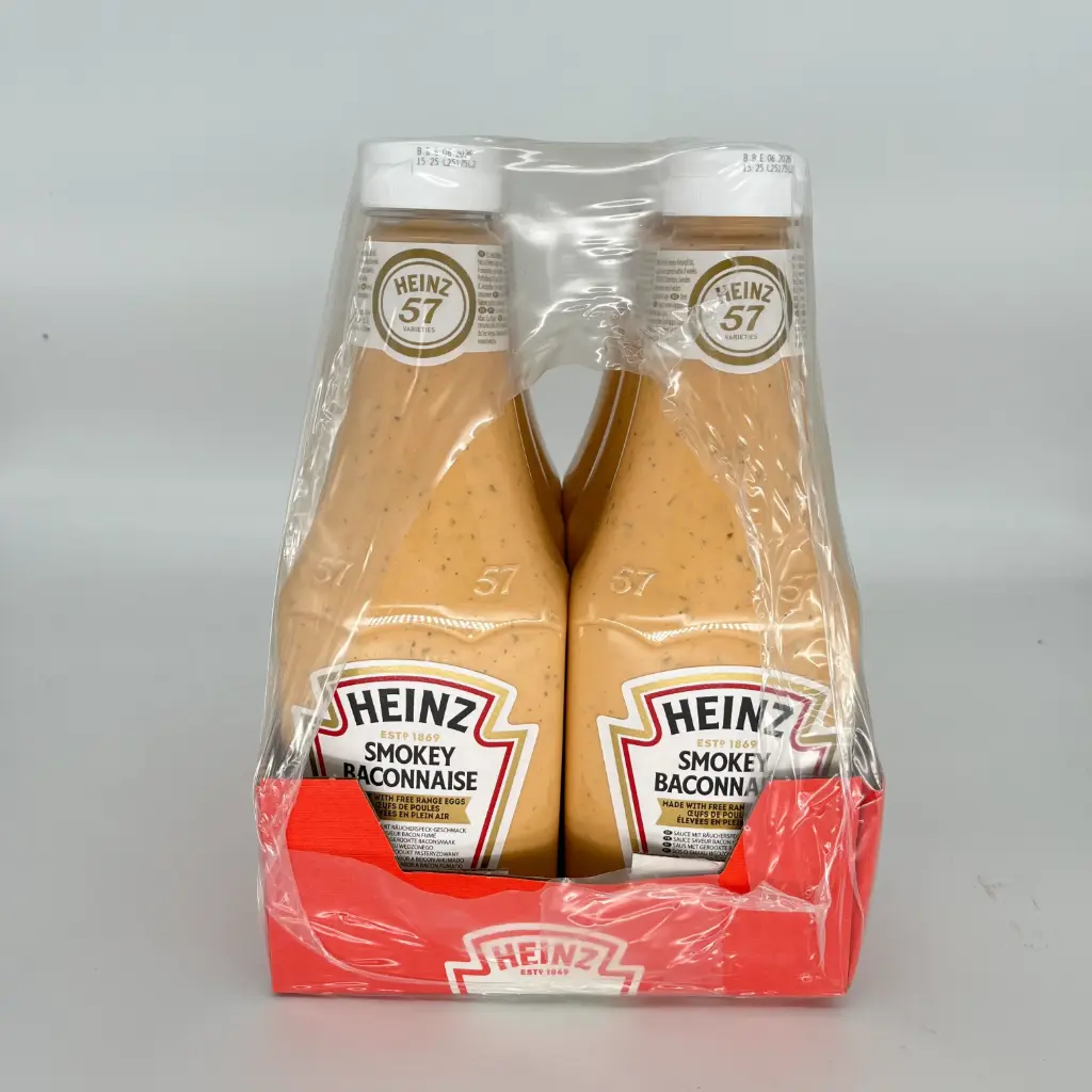 SAUCE SMOKEY BACONNAISE 875ML HEINZ