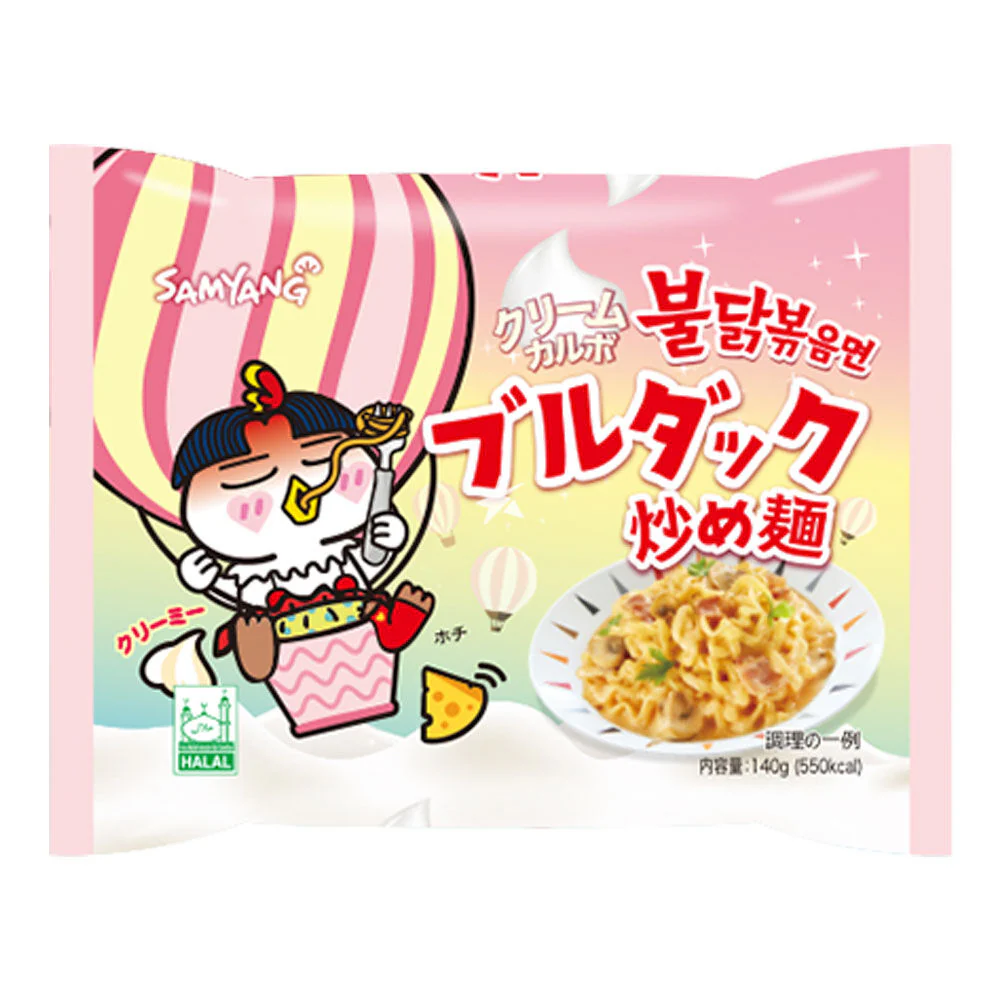 BULDAK HOT CHICKEN CREAM 140G X40