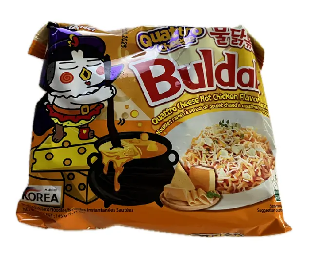 BULDAK HOT CHICKEN QUATTRO CHEESE X40 140G