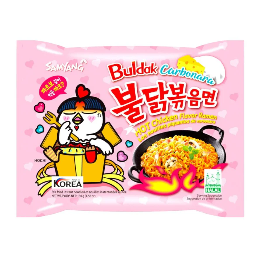 BULDAK HOT CHICKEN ROSE X40 140G