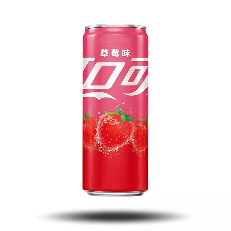 COCA COLA ASIA STRAWBERRY 33CL X24