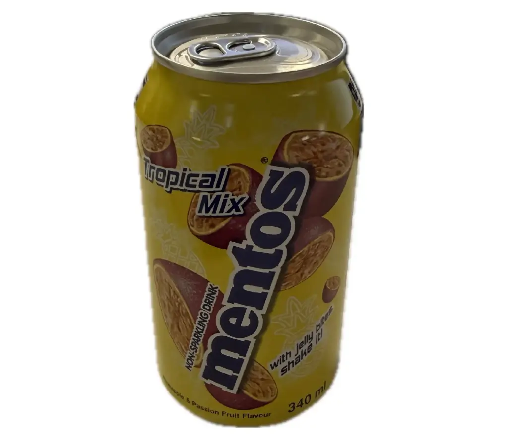 MENTOS TROPICAL 24 X 340 ML