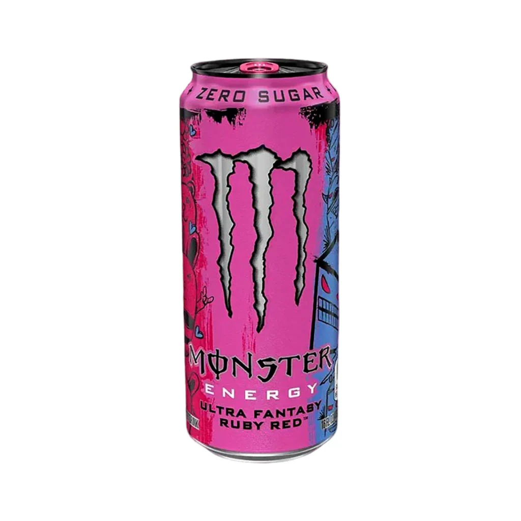 MONSTER ULTRA FANTASY RUBY RED 24 X 473 ML