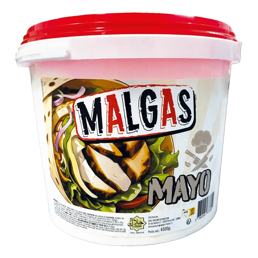 SAUCE MAYO SNACK MALGAS 4.5KG