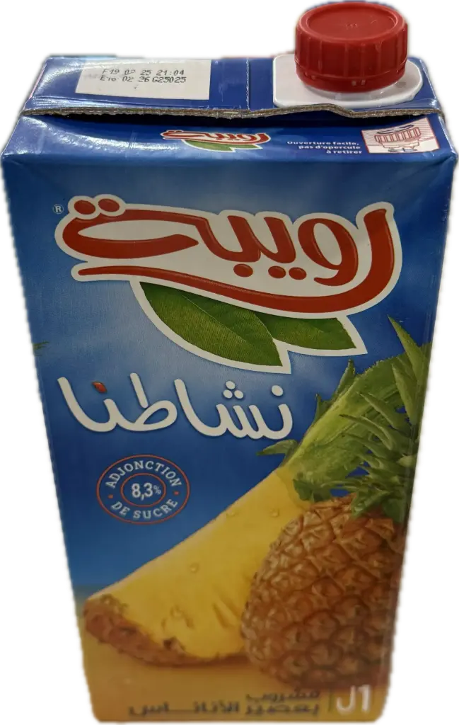 JUS ROUIBA ANANAS 1L X8