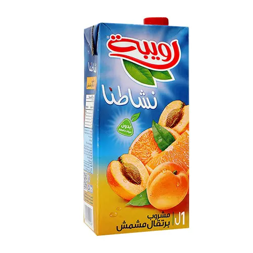 JUS ROUIBA ORANGE ABRICOT 1L X8