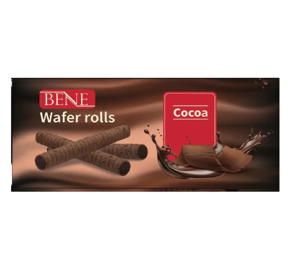 WAFER ROLLS - BENE CACAO 140G