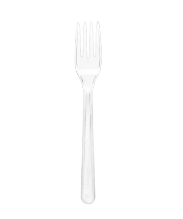 FOURCHETTE PLASTIQUE REUTILISABLE X100 {C*10}