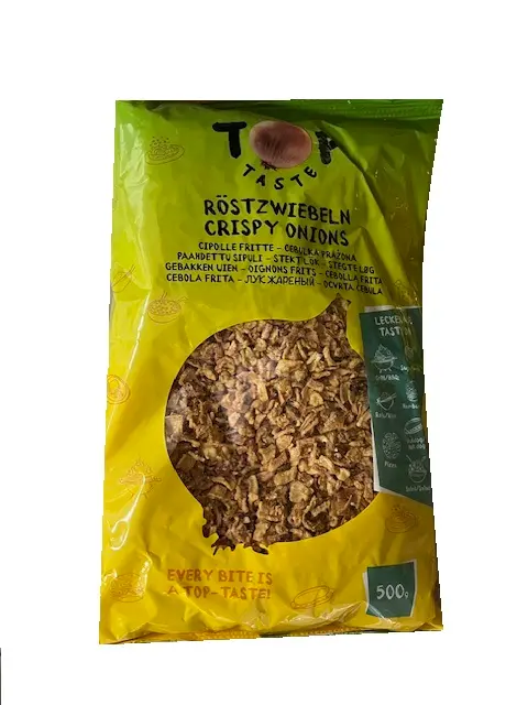 CRISPY FRIED ONIONS TOP TASTE 500G {C10}