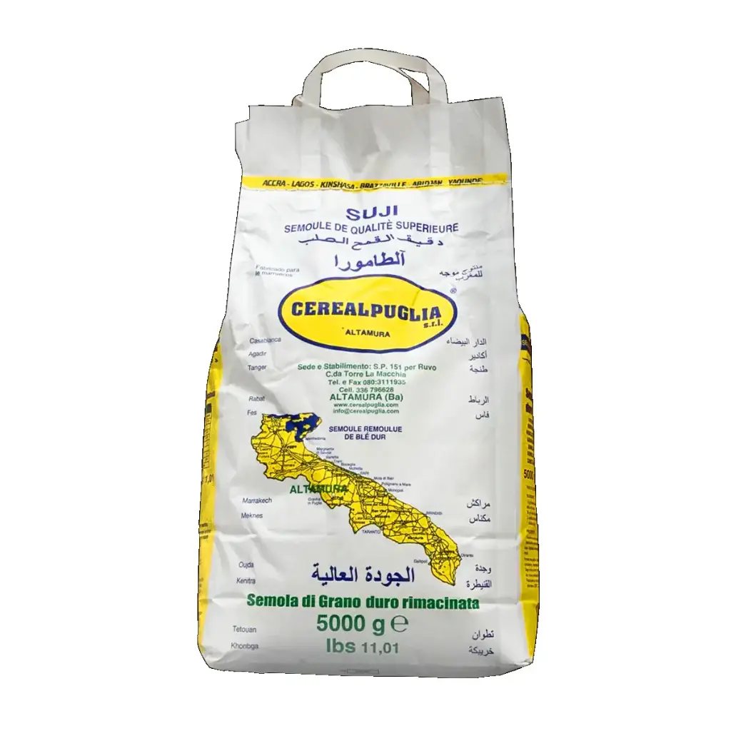 SEMOULE DE BLÉ COMPLETE 5KG CEREALPUGLIA