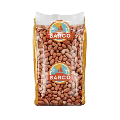ARACHIDE DECORTIQUEE ROUGE GROS FRUIT 1KG BARCO {C12}