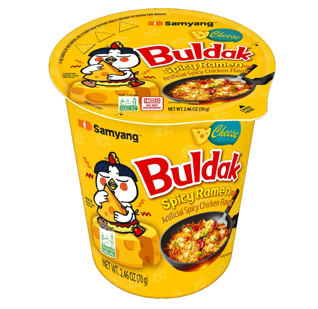 BULDAK QUATTRO CHEESE CUP 30X 80G