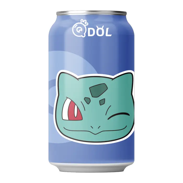 QDOL Pokémon GRAPE FLAVOR SODA 24X 33CL
