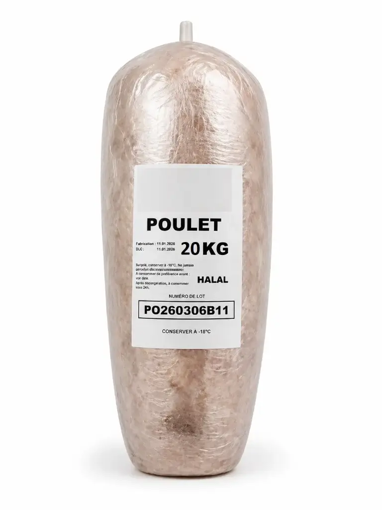 BOULE KEBAB POULET 20KG FR