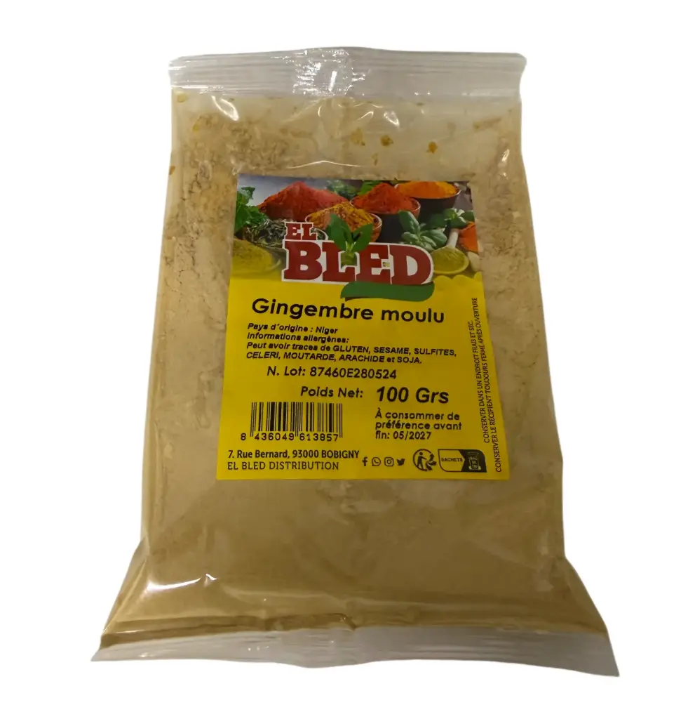 GINGEMBRE MOULU 100G EL BLED {20}
