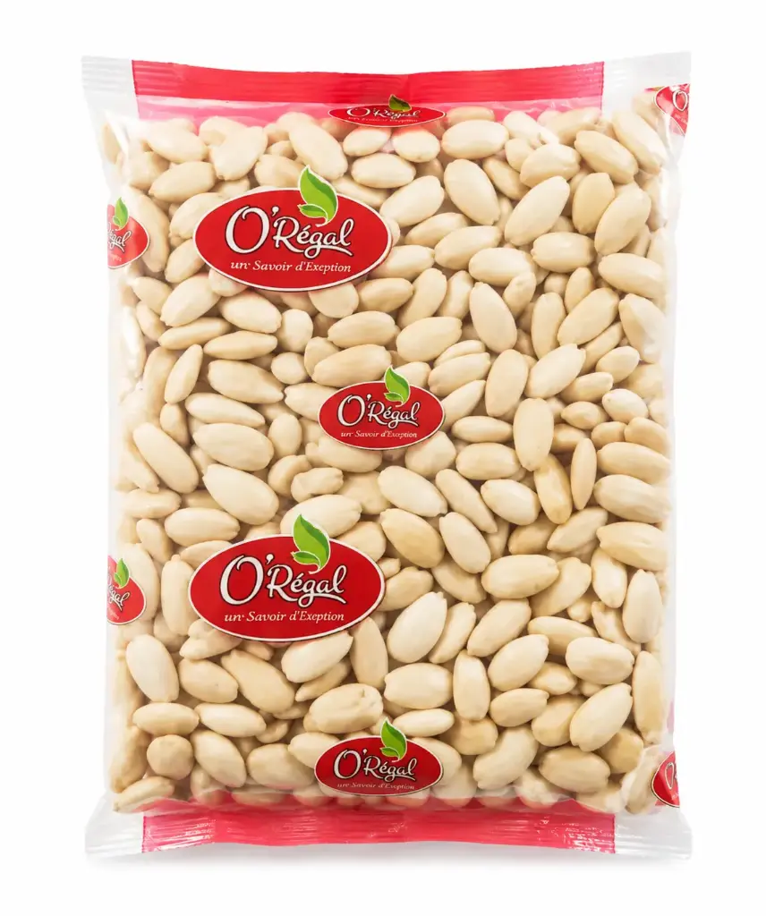 AMANDES BLANCHIES CRUES 23/25 400G O'REGAL {30}