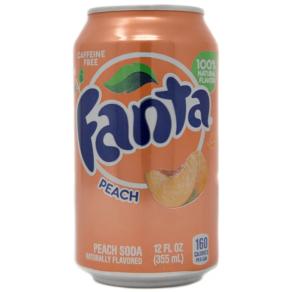 FANTA PEACH 355ML X12 USA 
