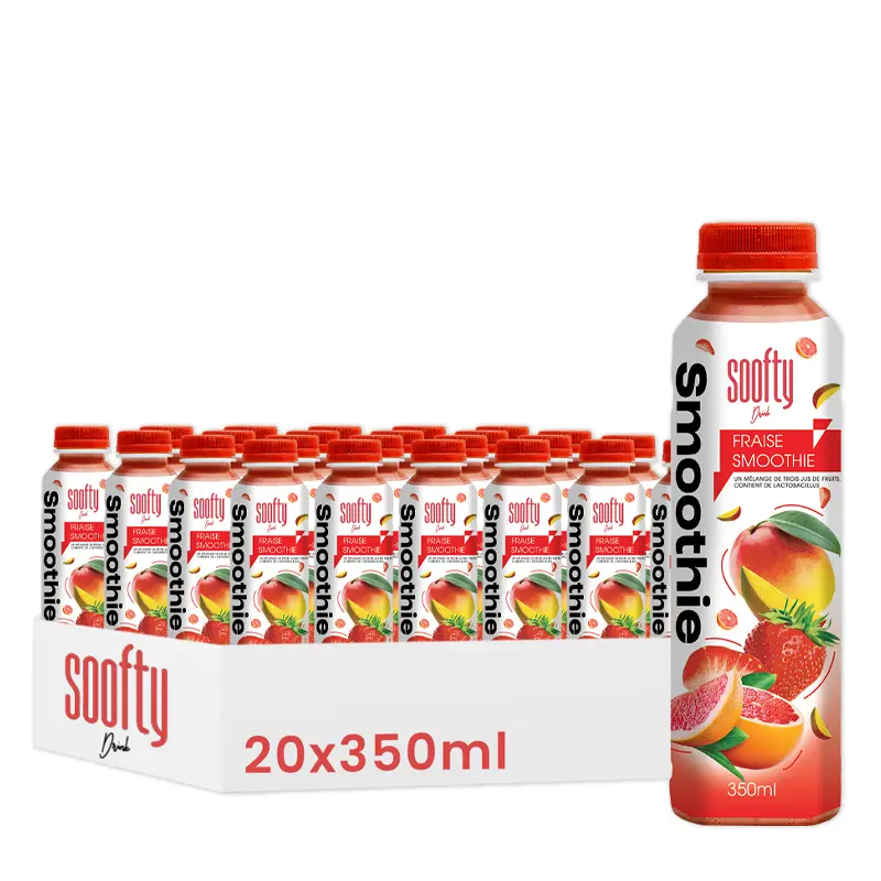 SMOOTHIE FRAISE SOOFTY 350ML {C20} 