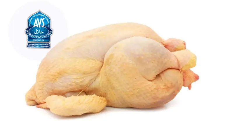 POULET PAC AVS FRAIS 1.3KG AU KG
