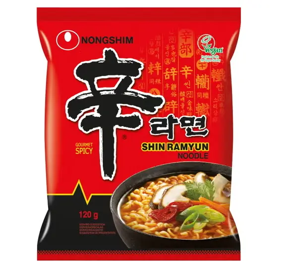 NOUILLES INSTANT NONG SHIN KR 120G X 20 