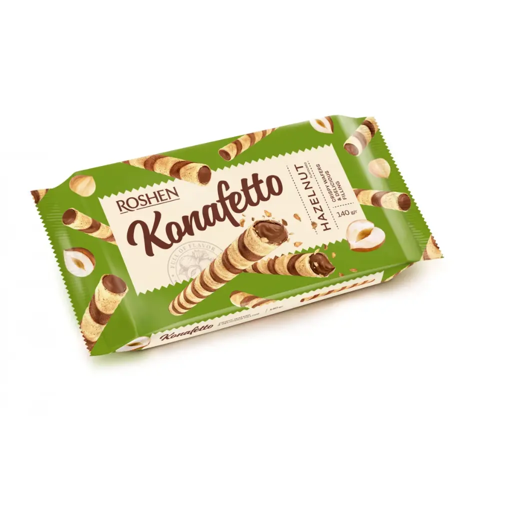 WAFER KONAFETTO NOISETTE 140G ROSHEN {15}