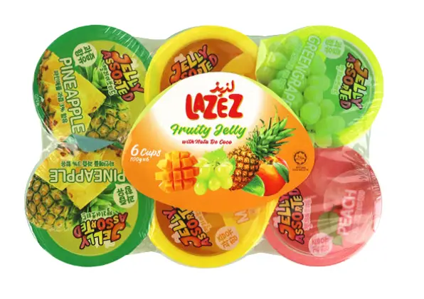 LAZEZ JELLY FRUIT FLAVOUR 900G