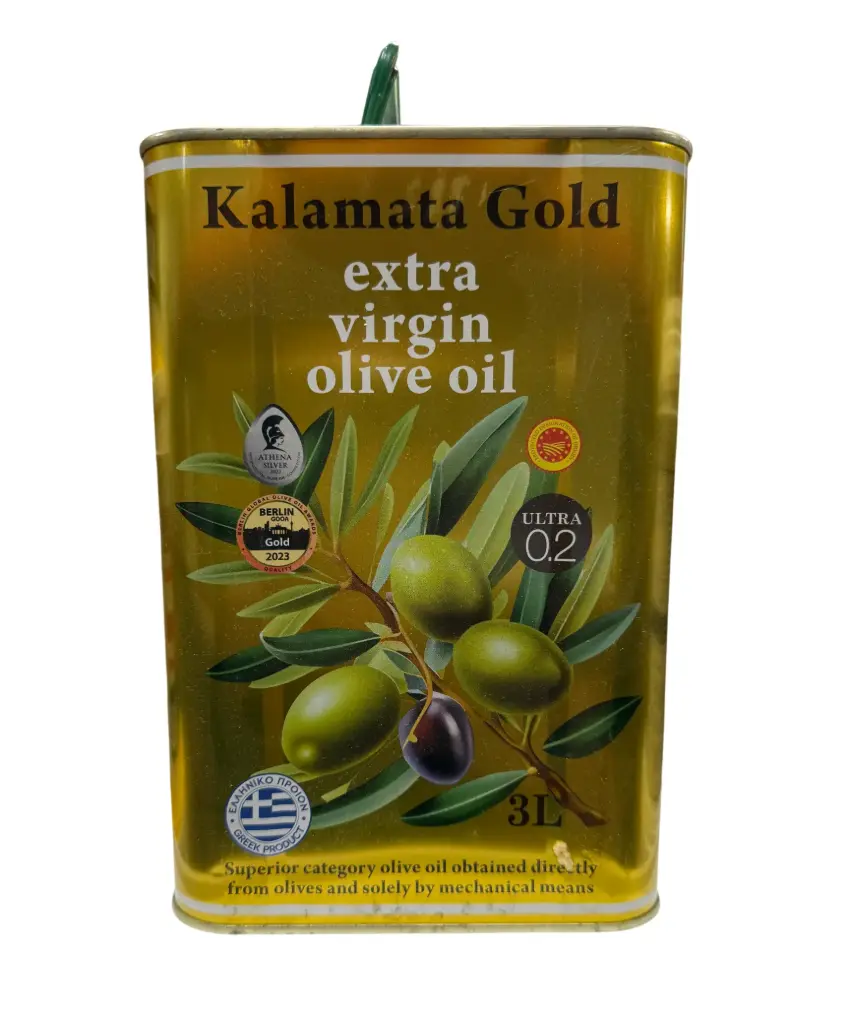 HUILE D'OLIVE 3L KALAMATA GOLD