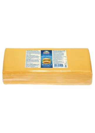 CHEDDAR SLICE 60% HOCHLAND 1033G {C8}