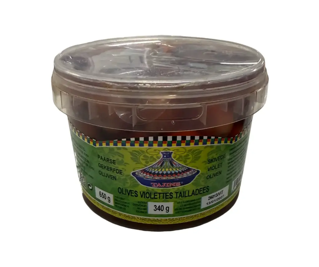 OLIVES VIOLETTES 600G 