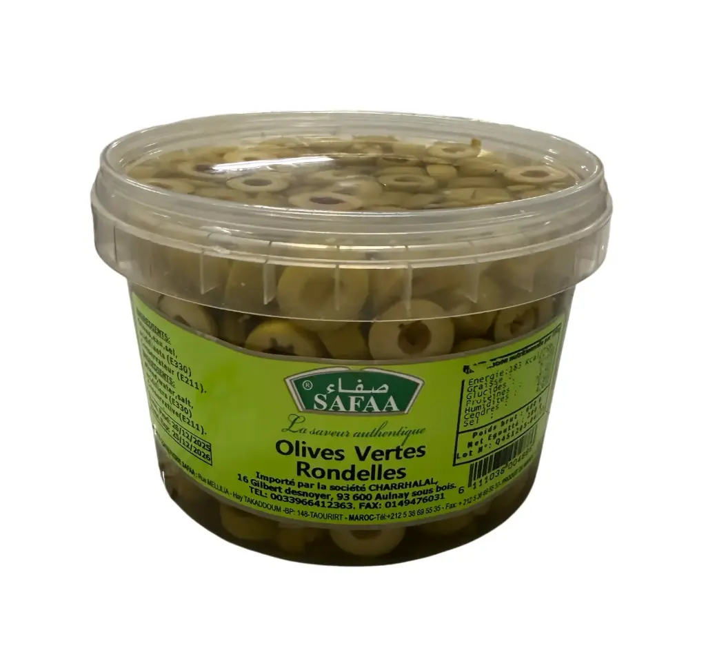 OLIVES RONDELLES SAFAA 600G