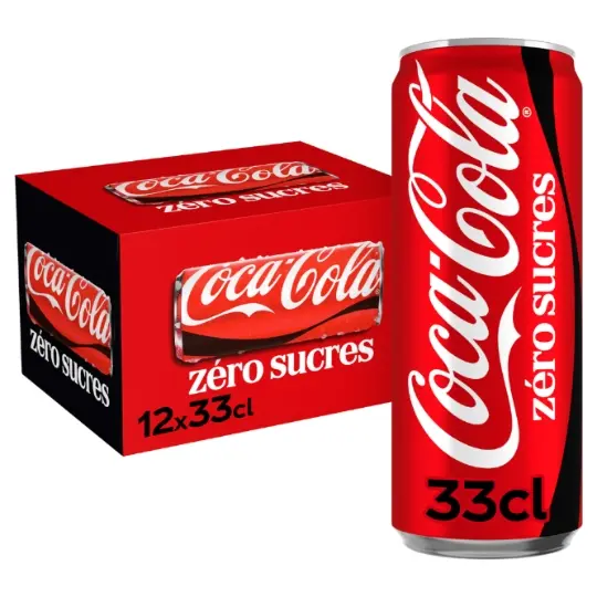 COCA COLA ZERO 33CL X12 SLIM UE