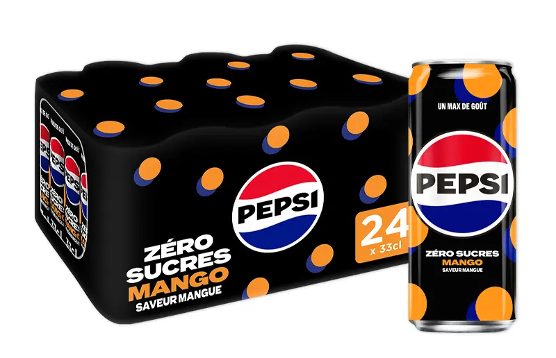 PEPSI MAX MANGUE 33CL X24