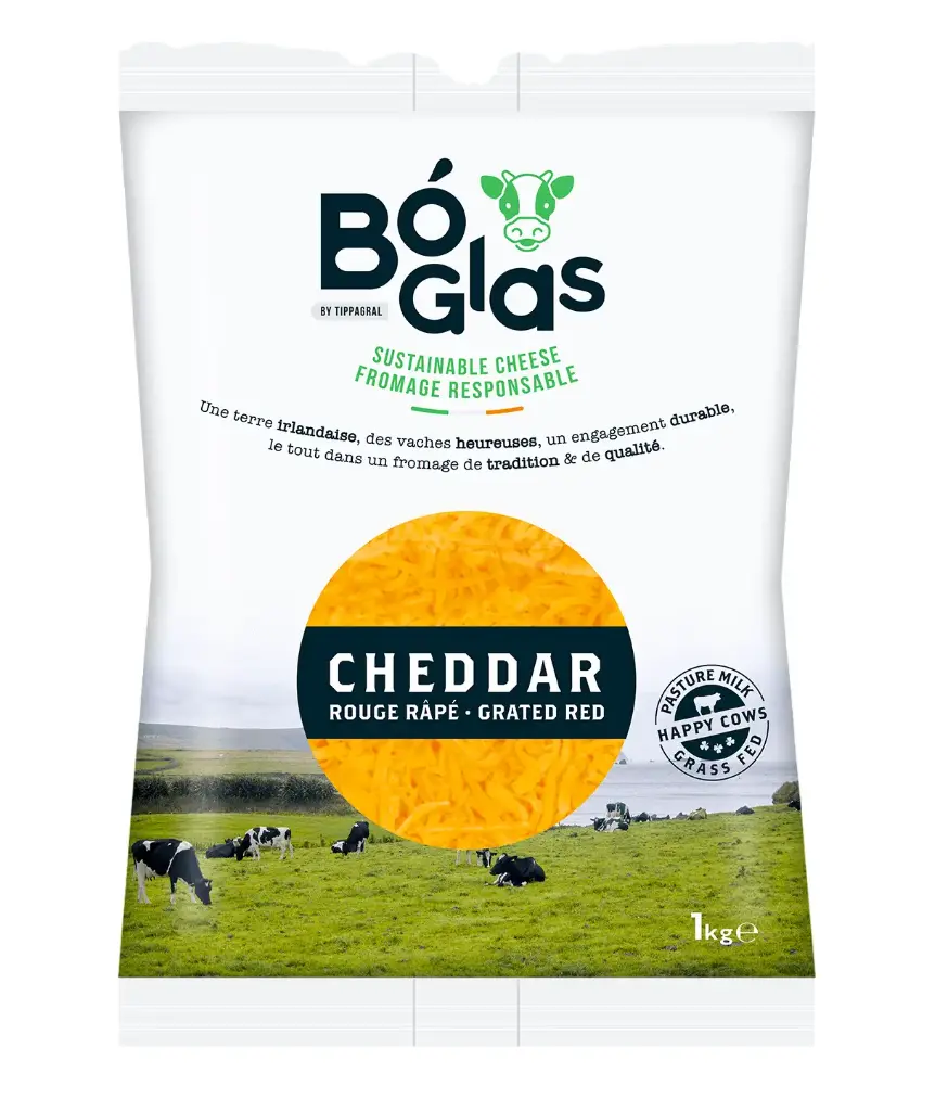 CHEDDAR ROUGE RAPE 1KG {C10}