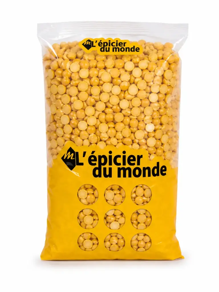 POIS CASSE JAUNE L'EPICIER DU MONDE 1KG