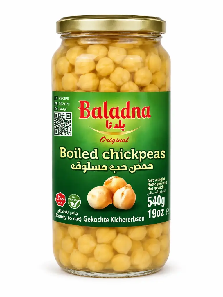 POIS CHICHE BOCAL 540G 
