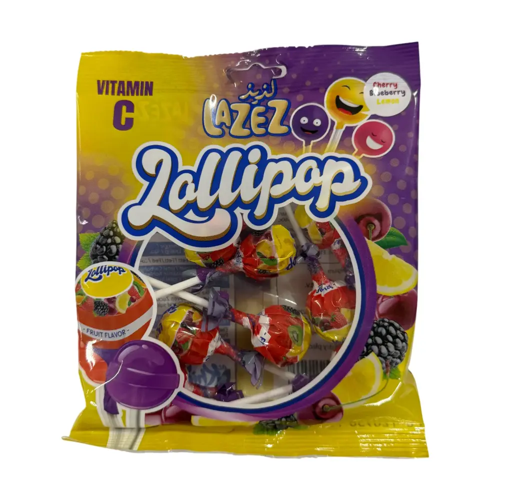 SUCETTES LOLLIPOP CERISE MERTYLLE CITRON  8 X13G {30} 