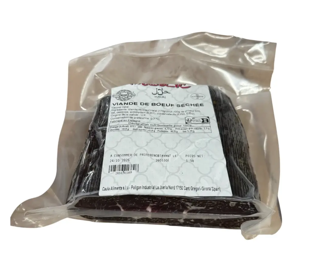 VIANDE DE BOEUF SECHÉ (CECINA) AU KG