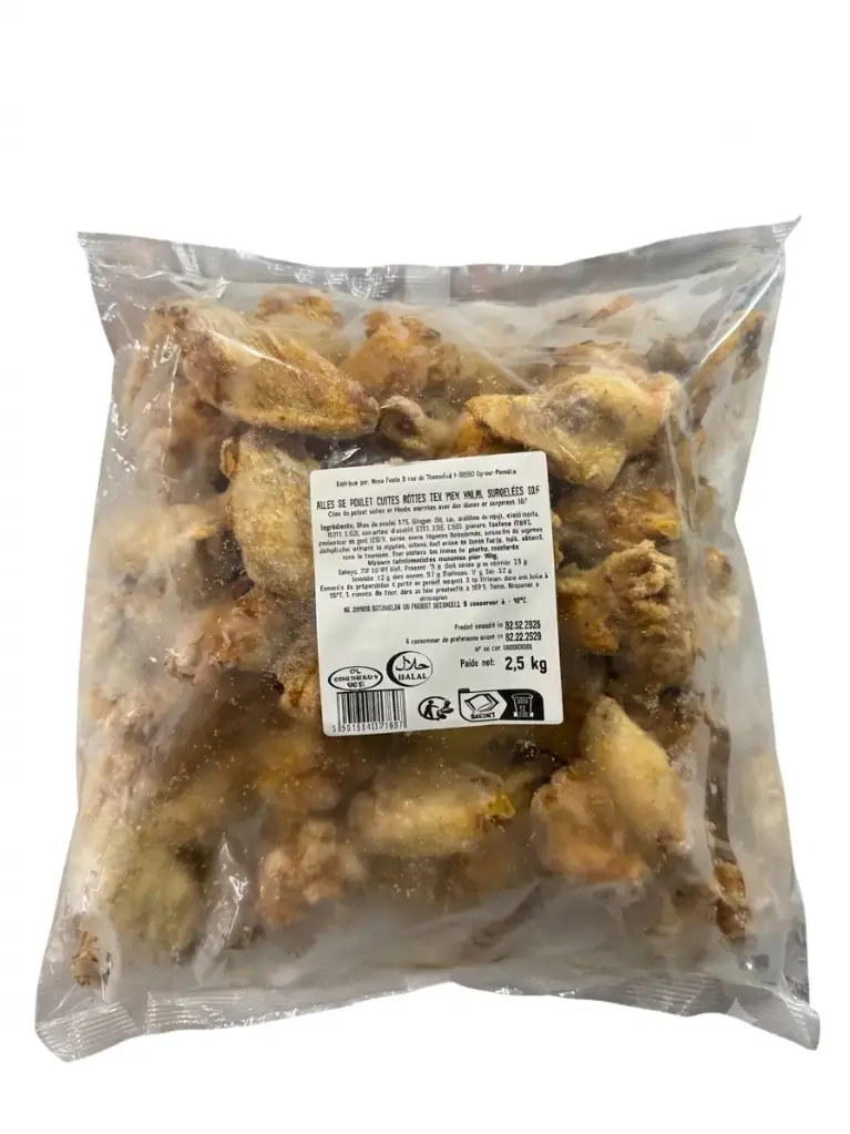 CHICKEN WINGS TEX MEX 2,5KG {C2}