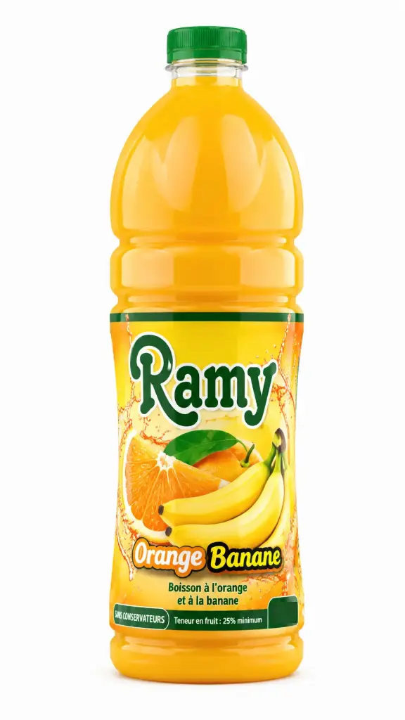 RAMY ORANGE BANANE 1.25L X6