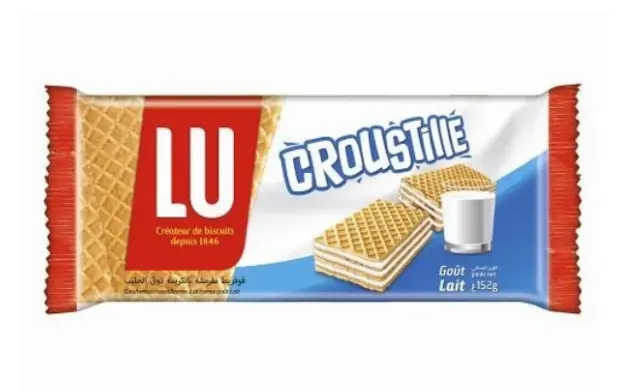 LU GAUFRETTE CROUSTILLE GOUT LAIT 152G