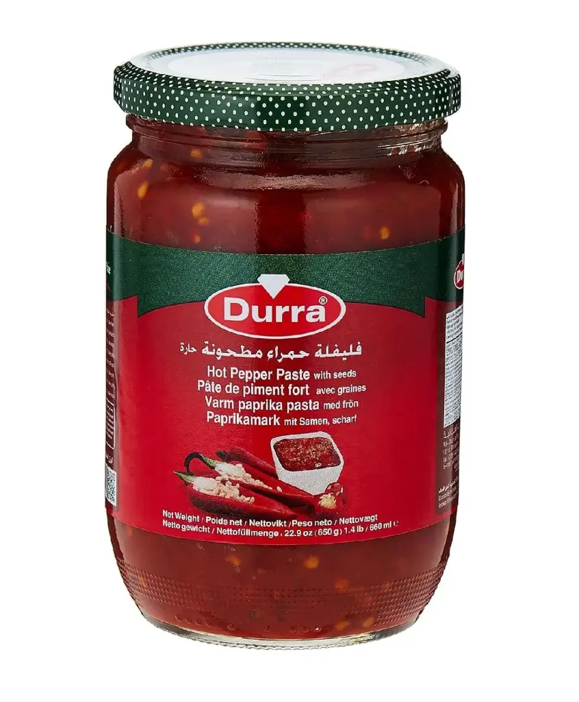 CONCENTRE DE PIMENT FORT DURRA 650G {C12}