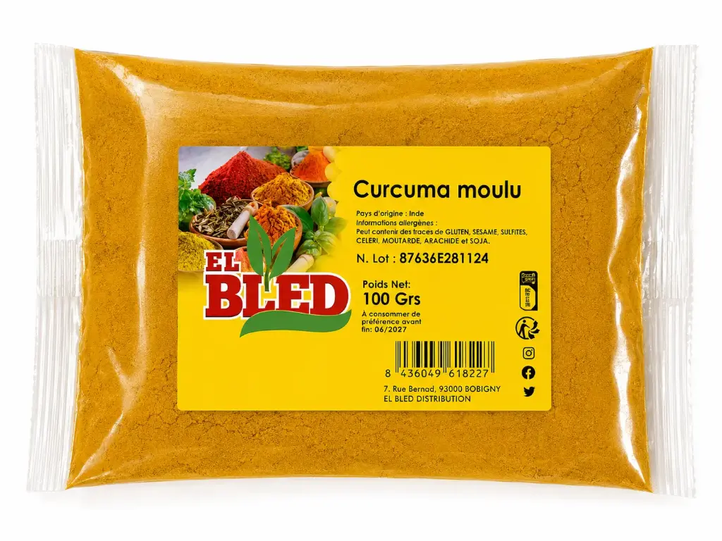 CURCUMA MOULU 100G EL BLED {C20}