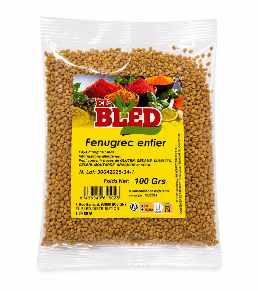 FENUGREC ENTIER 100G EL BLED {C20}